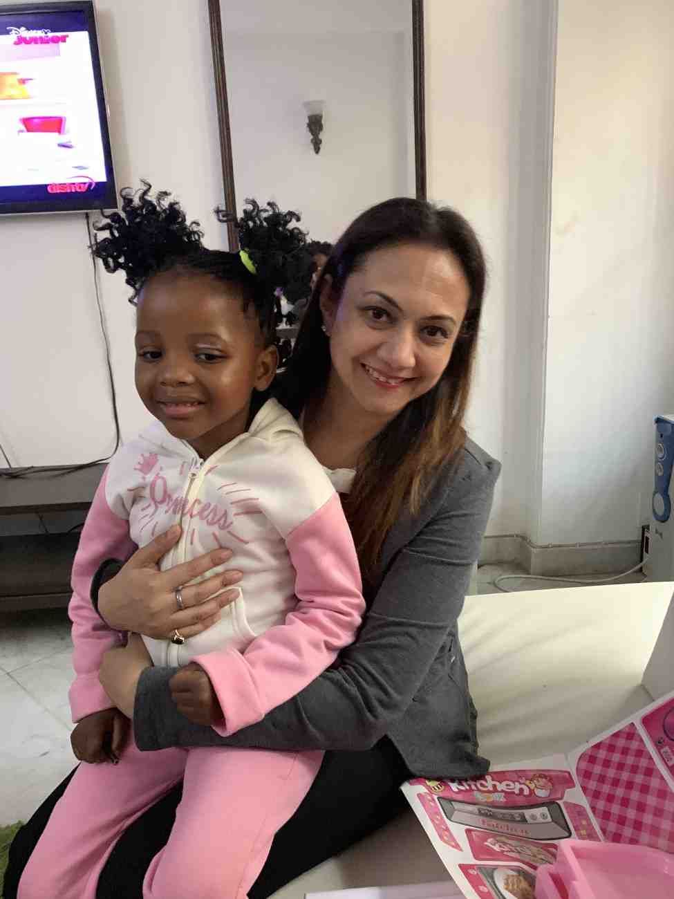 Patient with doctor after successful treatment at MedWorldIndia